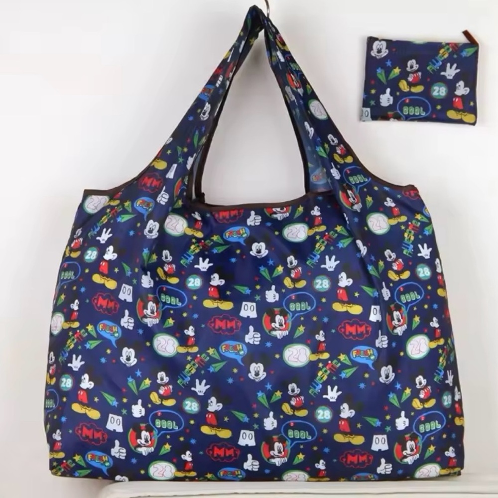Large Capacity Navy Bag (23” W X 27” H) With Matching Pouch